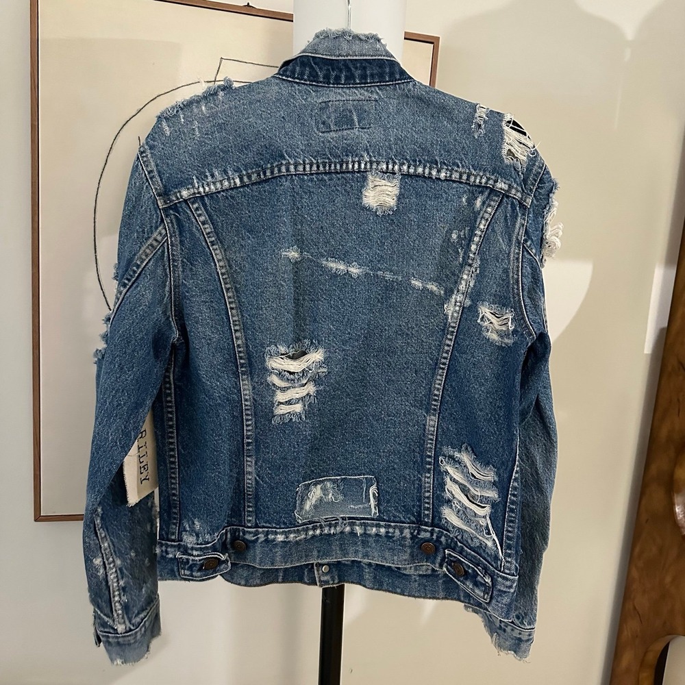 NWT Riley Denim jacket M - Picture 3 of 6
